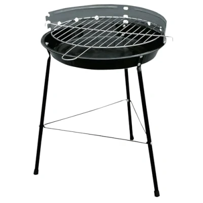 Imagen de Master Grill MG930 Barbacoa Parrilla para Jardín Terraza de Carbón Redonda Diámetro 32,5 cm