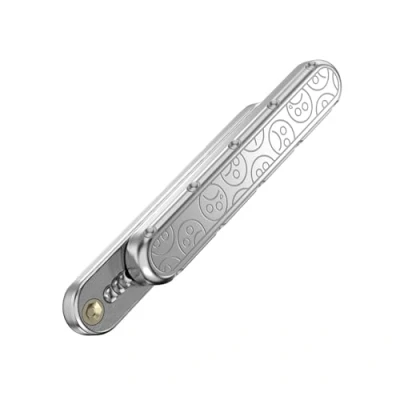 Imagen de OBEST Fidget Slider Juguete, EDC Metal Toys, ADHD Autismo Tdah Sensorial Ansiedad Stress Relief Toy, Rotación 360 Juguetes Slider, Descompresión Toy para Adultos y Niños