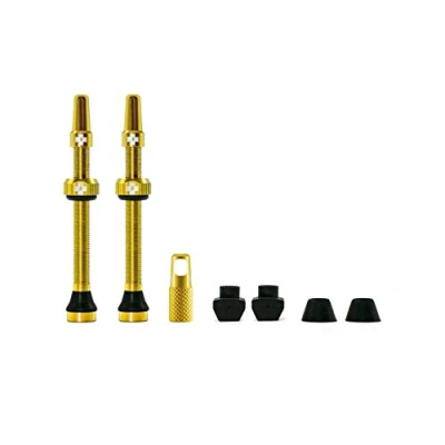 Imagen de Juego MUC OFF VALVULAS TUBELESS 60 mm Oro