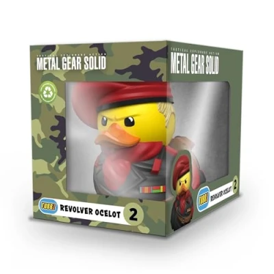 Imagen de TUBBZ Boxed Edition Revolver Ocelot Figura Coleccionable de Pato Goma Vinilo Producto Oficial Metal Gear Solid TV, películas y Videojuegos