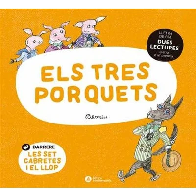 Imagen de Els tres porquets. Les set cabretes: 3 (DUES LECTURES)