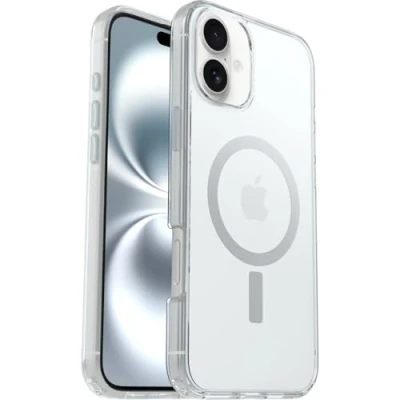 Imagen de OtterBox Symmetry+ PC Back Cover Transparente Magnético Apple iPhone 16 Plus