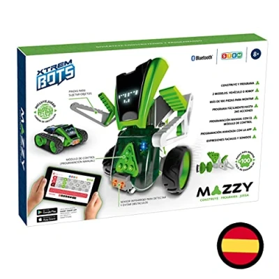 Imagen de Xtrem Bots Mazzy Robot Juguete Programable Y De Construcción Juguetes Niños 8 Años O Más para 8, 9, 10, 11 12