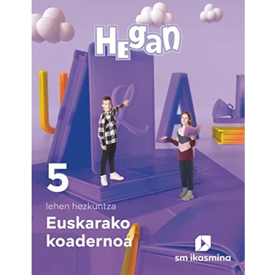 Imagen de Koadernoa Euskara. Lehen Hezkuntza 5. Hegan 9788498558593 (REVUELA)