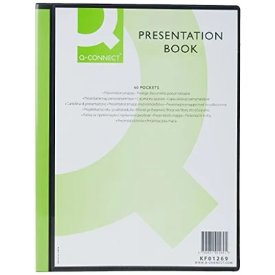 Imagen de Connect Show Album A4 60 pockets Negro Carpeta (Negro, A4, 230 mm, 310 mm)