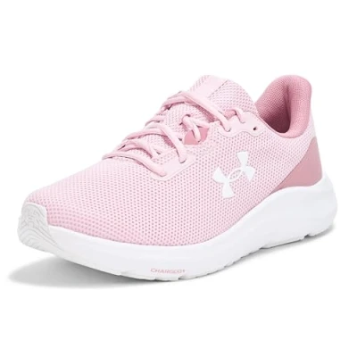 Imagen de Under Armour Charged Pursuit 4 Zapatillas running asfalto, Mujer, Talla: 38, Prime pink / elixir white Zapatos