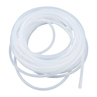 Imagen de LAVMHAB manguera de silicona 9 mm ID x 12 OD 8 metros longitud, mangueras calidad alimentaria, flexible transparente para transferencia agua y aire la bomba