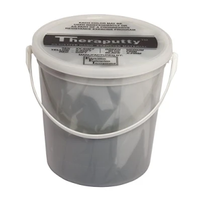 Imagen de CanDo TheraPutty anti bacteriano Pasta modelar 2.2 Kg Negra (muy pesada)