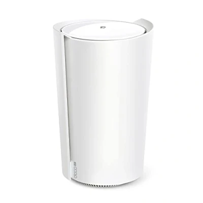 Imagen de TP Link Deco X80 5g (1 Pack) WiFi AI Mesh AX6000 Mbps,Dual Band, Sistema 6, ultrarrápida, 2xPuerto Gigabit, Fácil Instalación, Compatible con Routers de Fibra,Soporte Volte/VoIP