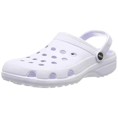 Imagen de Beco Damen Clogs Leichte Badeschuhe Wohlfühlpantoletten Zuecos, Mujeres, Blanco, 39 EU