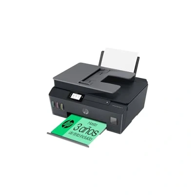Imagen de HP Smart Tank Plus 570 5HX14A Impresora A4 Multifunción con Deposito de Tinta Recargable, Impresión a Color, Escaner, Copiadora, Wi Fi, App, Negro