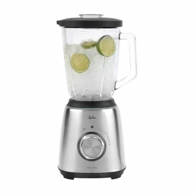 Imagen de Batidora de vaso Jata JEBT1243, 1300 W, 1.5l, Motor AC, 6 Chuchillas, 4 Velocidades + Pulse, Pica hielo, Plata
