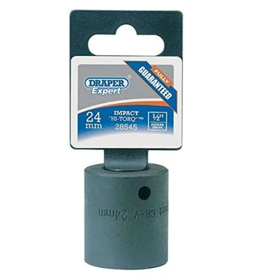 Imagen de Draper 28545 Juego de vasos para llaves (tamaño: 24mm)