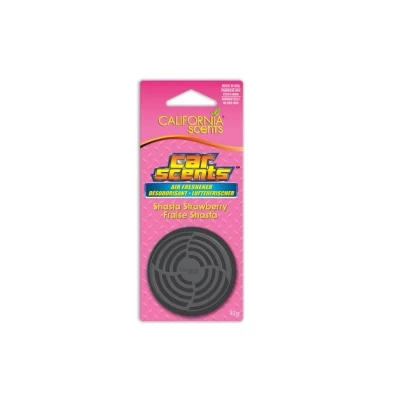Imagen de California Scents CS TIN SHASTA STRAWBERRY HANGER CCSPK006 Ambientador Recipiente metálico