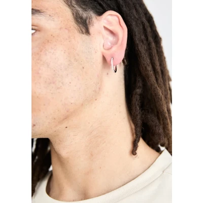 Imagen de Fossil Pendientes para Mujer en Acero Inoxidable o Semipreciosos con Cierre de Palanca, Plata Pálido