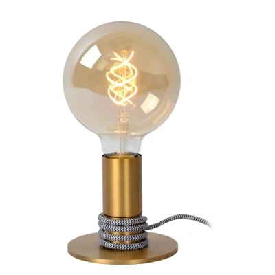 Imagen de LUCIDE MARIT Lámpara de mesa 1xE27 Oro mate/Latón