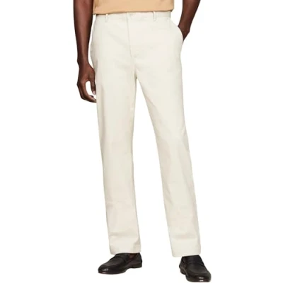 Imagen de Tommy Hilfiger Pantalón Hombre Essential Twill Chino Corte Normal, Beige (Bleached Stone), 29W / 34L