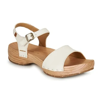 Imagen de El Naturalista SHOKUNIN, Sandalia con talón Mujer, White, 41 EU
