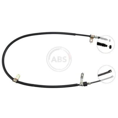Imagen de A.B.S. K10457 Cable de Freno Mano 1440 Tambor para dirección izquierda/derecha DAIHATSU: Feroza Hard Top