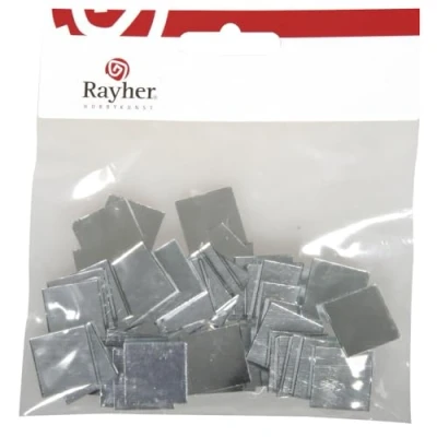 Imagen de Rayher Teselas espejo, autoadhesivas, 50 ud, 2x2 cm, mosaicos y manualidades, 14547606