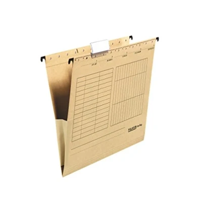 Imagen de Falken UniReg A4 carpetas colgantes con protectores de bordes, pack 5