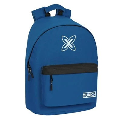 Imagen de Safta MUNICH ULTRAMAR Mochila Juvenil para Portátil 14.1&quot;, Ideal Jóvenes de Diferentes Edades, Cómoda y Versátil, Calidad Resistencia, 31x16x41 cm, Color