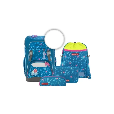 Imagen de Step by Giant SET 5TLG Juego de mochilas escolares para niños, Talla: One Size, Mermaid lola