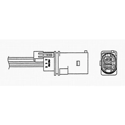 Imagen de NGK 0026 Sonda lambda térmico 5