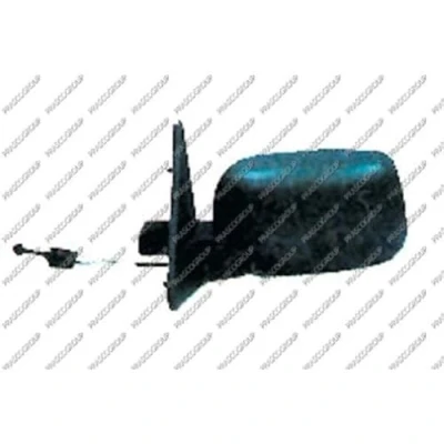 Imagen de Espejo retrovisor Prasco RN9157004 izquierda negro manual ajustable convexo RENAULT: Rapid Furgón