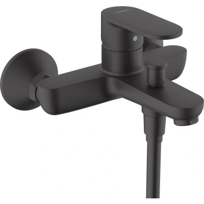Imagen de hansgrohe Vernis Blend grifo bañera empotrado para 2 funciones, mezlador monomando 17,1 cm iBox universal, de bañera, negro mate, 71440670