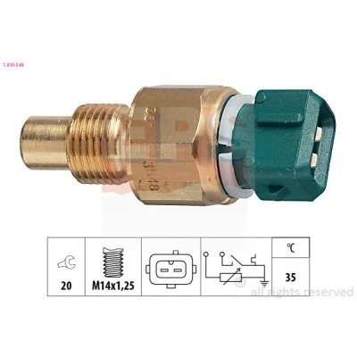 Imagen de EPS 1.830.548 Sensor de Temperatura del Refrigerante Made in Italy OE Equivalent CITROËN: Saxo Hatchback, Xsara AX