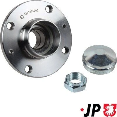 Imagen de JP GROUP 3351401200 Buje de rueda 4 con cojinete Eje trasero izquierda, trasero, derecha OPEL: Corsa E Hatchback, D Hatchback
