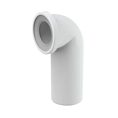 Imagen de WC Handel Conexión para inodoro (90 grados, desagüe, 90 grados), color blanco