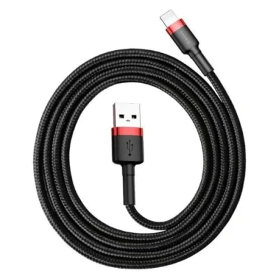 Imagen de Baseus CALKLF C19 Cable USB para cargar negro Lightning