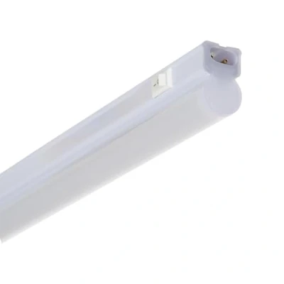 Imagen de LEDKIA LIGHTING Barra Lineal LED 30cm 5W Batten Enlazable con Interruptor Blanco Cálido 3200K