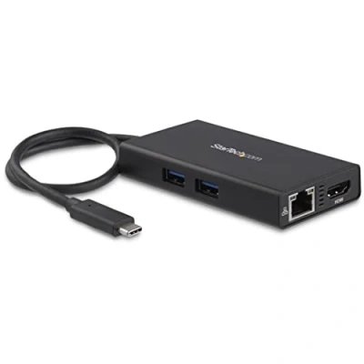 Imagen de Startech Adaptador Usb c Multifunción Para Ordenadores Portátiles Con Entrega De Potencia 4k Hdmi 3.0