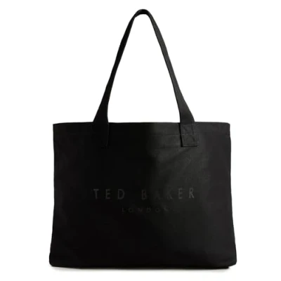 Imagen de Ted Baker Lukkee Canvas Beach Bag, BAGBolsa de Playa para Hombre, Navy, Talla única