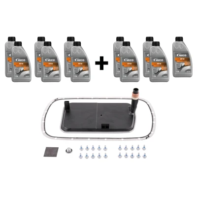 Imagen de VAICO V20 2084 XXL Kit piezas, cambio aceite caja automática Con accesorios, junta anular, cant. de para descarga