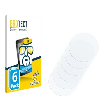Imagen de BROTECT Protector Pantalla para Casio G Shock GA 010 Transparente (6 Unidades) Anti Huellas