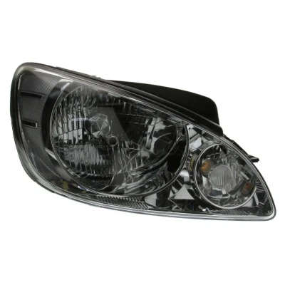 Imagen de VAN WEZEL 8252962 Faros derecha H4 transparente para circulación por la con servomotor reg. alcance luces P43t HYUNDAI: Getz
