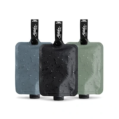 Imagen de Matador Flatpak Botellas de Aseo Multicolor, Paquete 3, Bolsa Aseo, Multicolor., 3 Unidades, Neceser