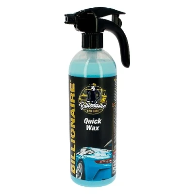 Imagen de S SUMEX Billionaire Quick Wax Cera Rápida Enriquecida con Carnauba en Spray para Coche Protege y Abrillanta tu Vehículo Aroma Floral 750ml