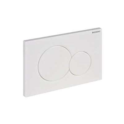 Imagen de Geberit Pulsador Sigma01, Para Doble Descarga: Blanco Alpino (115.770.11.5)