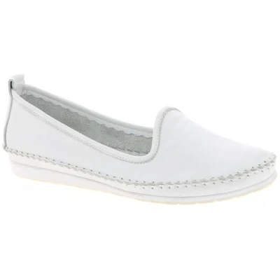 Imagen de Andrea Conti 0027449 Mocasines de Cuero para Mujer, Talla:39 EU, Color:Blanco