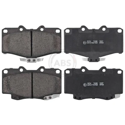 Imagen de A.B.S. 36724 Juego de pastillas freno con avisador acústico desgaste TOYOTA: Land Cruiser Prado 90, 80, HILUX 6 Pick up