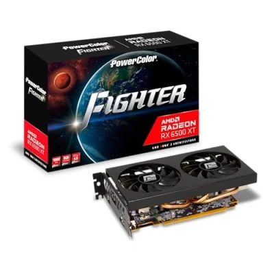 Imagen de PowerColor Tarjeta gráfica Fighter AMD Radeon 6500 XT 8GB GDDR6