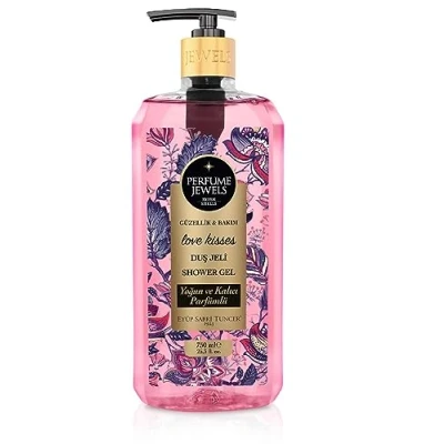 Imagen de Gel de ducha EYUP SABRI TUNCER PARFUME JEWELS Love Kisses, 750 ml