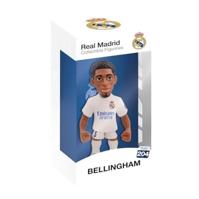 Imagen de MINIX Collectible Figurines MN18383 Figura de Bellingham, Real Madrid, Coleccionables 12 cm para Exhibición, Idea Regalo Niños y Adultos, Fans fútbol