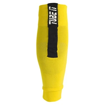 Imagen de Uhlsport Tube It Sleeve Media sin Tobillera, Hombre, Amarillo Lima/Negro, 28 32