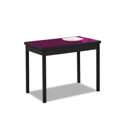Imagen de ASTIMESA Mesa de Cocina Extensible, Berengena, 140 x 50 cm